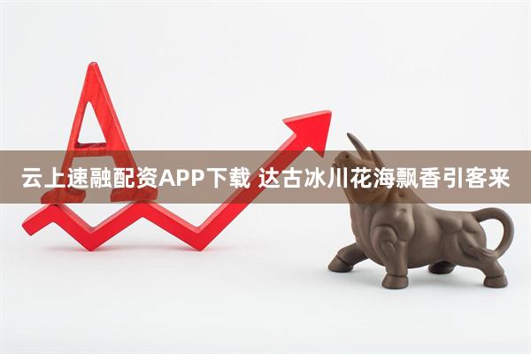 云上速融配资APP下载 达古冰川花海飘香引客来